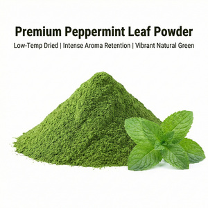 Natuurlijk pepermuntbladpoeder (menthol, muntflavonoïden) Gezondheidsvoeding Koelend Verzachtend Frisse Adem Bak ingrediënt - Product Image 1