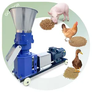5 Ton por hora 300 Modelo Aves Reino Unido Farinha de Pato Shandong Qufu Máquina de Fabricação de Pellet para Codorna
