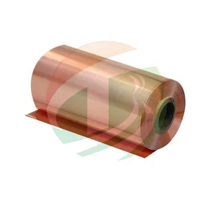 Porosa de hoja de cobre 0,05 batería de litio de colector de corriente