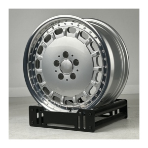 Cerchio Forgiato Bku 5x112 da 17 18 19 Pollici Cerchione in Lega Argento a 15 Razze per <span class=keywords><strong>Mercedes</strong></span> <span class=keywords><strong>Benz</strong></span> Classe E 260e W201 <span class=keywords><strong>W126</strong></span> W116 R129 W140 - Product Image 1
