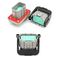 Connecteur d'alimentation automobile 32 broches avec boîtier ABS, prise 32 broches avec contacts en cuivre plaqué argent 5A 32P, IP67