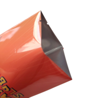 Sac en aluminium étanche à l'humidité scellé au dos au laser d'animation personnalisée pour jeux de cartes et emballage Labubu (plastique Mylar)