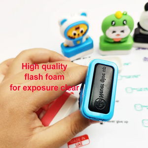 Sello <span class=keywords><strong>de</strong></span> tinta <span class=keywords><strong>de</strong></span> sello <span class=keywords><strong>de</strong></span> plástico <span class=keywords><strong>para</strong></span> niños con logotipo personalizado, sellos <span class=keywords><strong>de</strong></span> juguete <span class=keywords><strong>de</strong></span> profesor Flash bonitos <span class=keywords><strong>para</strong></span> ropa <span class=keywords><strong>de</strong></span> bebé y ropa con nombre - Product Image 5