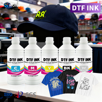 Tinta DTF 1000ML CMYKW Premium Tinta Transfer DTF untuk Film PET Tinta Isi Ulang untuk Printer DTF L1800 L805 L800 DX5 DX7 XP600 I3200 TX800
