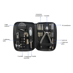 Boîte à outils en tôle Ananke Tools avec tournevis de précision pour réparation domestique, personnalisable, cadeau promotionnel OEM, ensemble de quincaillerie, boîte de rangement - Product Image 2
