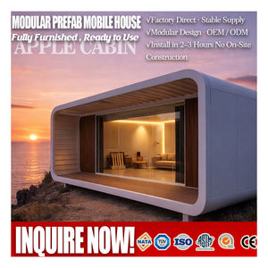 Cabane Apple préfabriquée populaire et économique à vendre – Module <span class=keywords><strong>de</strong></span> bureau portable préfabriqué <span class=keywords><strong>de</strong></span> 20 pieds ou 40 pieds, maison conteneur isolée - Product Image 1