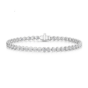 Pulsera ROX DIFFUSION de Oro Blanco de 18K y Diamantes para Regalo, Bodas, Fiestas, Pulsera de Lujo - Product Image 2