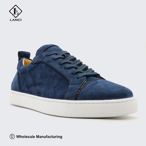 LANCI OEM Sneaker Fabrikant Groothandel Klassieke Herenschoenen Skateboardschoenen Modetrend Lederen Sneakers voor Heren - Product Image 1