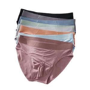 Ropa interior de punto de tiro medio sexy de fabricante OEM para hombres, bragas transpirables de talla grande, tangas y Bóxers de moda, caja de moda - Product Image 2