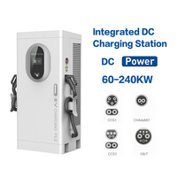 Stations de charge rapides publiques commerciales DC EV 60KW 80KW 120KW 160KW 240KW Meilleure offre pour chargeur intelligent EV EU UK