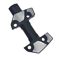Repose-pieds de moto tout-terrain en aluminium 6061 usinés sur mesure par CNC, pièces de moto anodisées pour motocross hors route