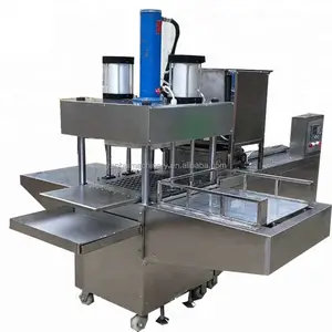 Mesin permen susu bubuk otomatis komersial mesin cetak Polvoron peralatan roti tangan kedua untuk dijual Filipina