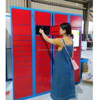 Armoire de ramassage intelligente extérieure étanche avec système Windows et Android Casier électronique intelligent de livraison de colis