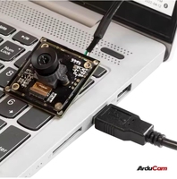 Caméra USB monochrome Arducam 2MP OV2311 avec obturateur, faible distorsion, objectif M12 sans microphone, module Raspberry Pi FXB