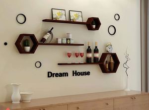 <strong>Fixed</strong> Wall <strong>Floating</strong> Wall Mount Commercial <strong>Floating</strong> Commodity Iron Wall <strong>Shelf</strong> - Product Image 5