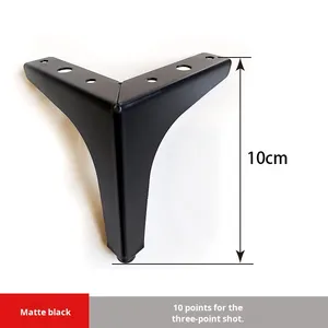 Hiện Đại Kim cương hình kim loại sofa bảng TV Tủ cạnh giường ngủ & phòng tắm Tủ hỗ trợ chân phần cứng cho phòng khách phụ kiện - Product Image 6