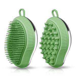 แปรงอาบน้ำสำหรับสัตว์เลี้ยงทำจากซิลิโคนอุปกรณ์จ่ายแชมพูแปรงอาบน้ำสำหรับสัตว์เลี้ยงรูปทรง<span class=keywords><strong>มะม่วง</strong></span>2024 - Product Image 2