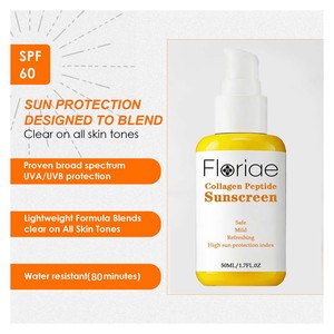 <span class=keywords><strong>Protector</strong></span> <span class=keywords><strong>Solar</strong></span> Facial <span class=keywords><strong>con</strong></span> Péptidos de Colágeno, Filtros UV para Proteger Contra UVA y UVB, Ayuda a Corregir los Signos Visibles del Envejecimiento, Aumenta la Luminosidad de la Piel - Product Image 4