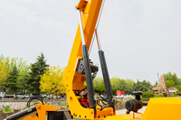 Grue araignée tout-terrain 10,0t, rayon de 19m, hauteur de levage de 20m, grue sur chenilles tout-terrain pour projets de levage lourd en extérieur