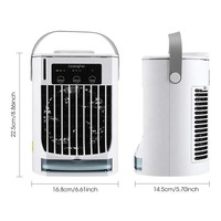 Nouveau ventilateur de climatiseur portable de ventilateur de refroidissement d'air de bureau avec ventilateur de refroidisseur d'air à 3 vitesses de vent