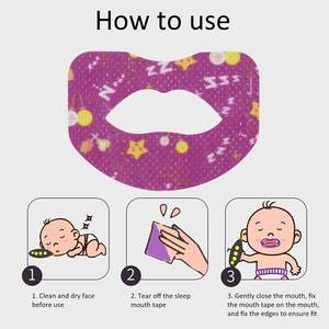 Patchs anti-ronflement pour le soutien de la respiration nasale, bande de respiration buccale pour le sommeil pour adultes et enfants, ajustement de la respiration pendant le sommeil - Product Image 3