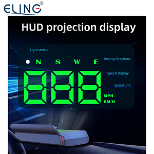 ELING HUD GPS Velocímetro Head up Pantalla de velocidad digital MPH KM/H Brújula para todos los vehículos <span class=keywords><strong>Coche</strong></span> a prueba de agua - Product Image 3