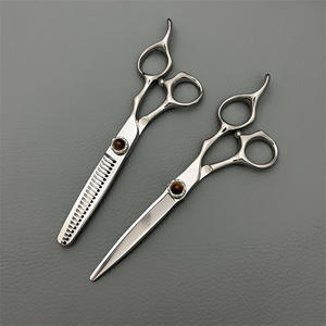 Ciseaux de coiffure CNC VG10, 6 pouces, ciseaux à effiler pour styliste, lame en acier inoxydable pour droitier - Product Image 2