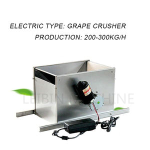 آلة عصر وفصل العنب اليدوية عالية الجودة لصناعة النبيذ، مناسبة للتوت الأزرق والعنب وثمار العنب البري - Product Image 3