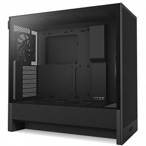 Boîtier PC <span class=keywords><strong>NZXT</strong></span> H5 Flow 2024 Compact ATX Mid-Tower, haut débit d'air, 2 ventilateurs 120 mm, support de radiateur 360 mm/240 mm, gestion des câbles - Product Image 1