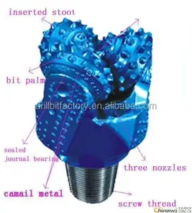 מתכת אטום נושאות סוג TCI tricon מקדח/קונוס רולר רוטרי כלים רוק מקדח תרגיל ראש