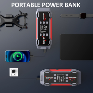 <span class=keywords><strong>Arrancador</strong></span> de batería multifunción <span class=keywords><strong>profesional</strong></span> con bomba de aire para neumáticos y la mejor tecnología de litio - Product Image 5