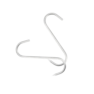 Crochet de <span class=keywords><strong>boucher</strong></span> en acier inoxydable OEM personnalisé avec pointe acérée, finition simple, pour applications industrielles lourdes et minières - Product Image 1