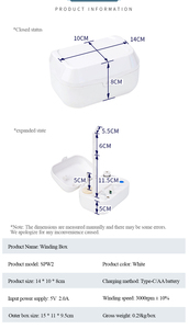 Enrollador de Bobinas Eléctrico Fácil de Usar con Parada Automática, Herramienta de Costura <span class=keywords><strong>para</strong></span> <span class=keywords><strong>Principiantes</strong></span> - Product Image 2