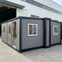 Maison conteneur modulaire de 10 pieds avec système d'énergie solaire, bureau moderne, atelier, unité d'hébergement, bâtiment préfabriqué portable