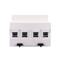 100A 3 Fasa Din Rail Voltmeter Ammeter Pengatur Batas Tegangan Lebih dan Kurang, Proteksi Arus, Monitor, Relay, Pelindung