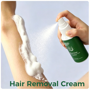 Crema Depilatoria Natural de Aloe Vera 60ml Sin Dolor Acción Rápida en 5min Crema Depilatoria para Zonas Íntimas Corporales Venta al por Mayor OEM - Product Image 4