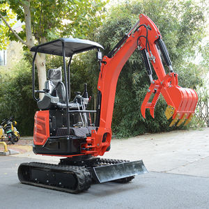 Nouveau modèle 2T Mini excavatrice gaz diesel 39HP Zero Tail Swing Mini excavatrice hydraulique certifiée CE pour <span class=keywords><strong>la</strong></span> construction urbaine - Product Image 5