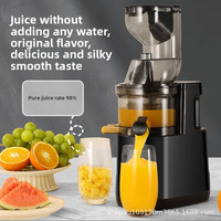 Extracteur de jus professionnel à mastication robuste pour la séparation de la pulpe, la fabrication de crème glacée et de lait de soja