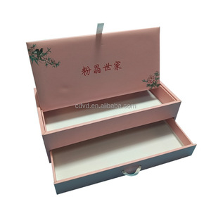 Best Verkopende Aangepaste Kleur Mode Papieren Doos Voor Sieraden Kleding Geschenken Met Spons Voering Embossing Groothandel Aangepaste <span class=keywords><strong>Logo</strong></span>