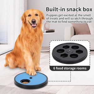 Rascador de Uñas Giratorio de Plástico Clásico y Ecológico para Perros, con Papel de Lija, Juguete para Mascotas - Product Image 4