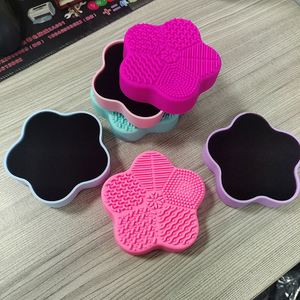 Alfombrilla de Silicona para Limpiar Brochas de Maquillaje Starfish, Herramientas de Belleza para Limpiar Esponjas de Maquillaje - Product Image 2
