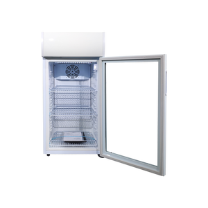 Miesda sc80b <span class=keywords><strong>80L</strong></span> tủ lạnh hiển thị nhỏ thẳng đứng nhiệt độ đơn với một cửa kính để trưng bày sô cô la - Product Image 4