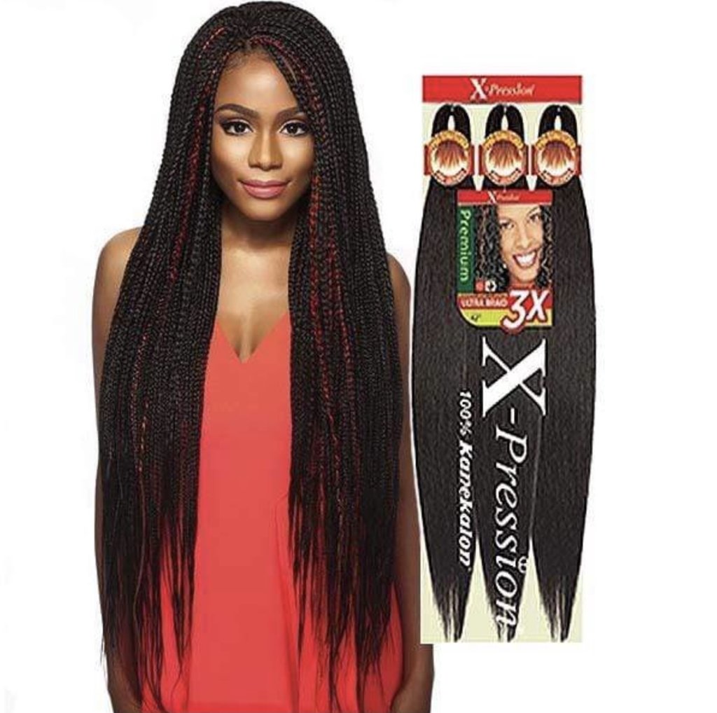 Бесплатный образец Премиум 3X xдавление предварительно растянутая ультра оплетка 52 дюйма легко оплетка плетение волос