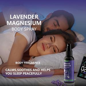 Esencia de Lavanda y Magnesio en Spray para Dormir Rápido, Reduce el Estrés y la Ansiedad, Mejora la Calidad del Sueño Profundo, Fórmula a Base de Plantas - Product Image 5