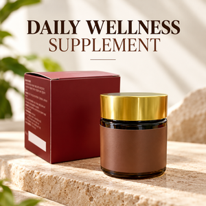 Cápsulas de Bienestar Premium en Frasco de Vidrio con Caja de Regalo, Fórmula Personalizada OEM ODM, Suplemento para la Salud - Product Image 3