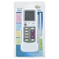 Télécommande universelle AC KT-109 II compatible avec plusieurs marques : Haier, LG, Gree, Midea, Daikin, Panasonic, Hitachi, climatiseur à onduleur