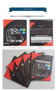 Película <span class=keywords><strong>de</strong></span> pasta electrostática para <span class=keywords><strong>coche</strong></span>, parche antiadhesivo para parabrisas, pegatina estática para licencia <span class=keywords><strong>de</strong></span> inspección, permiso <span class=keywords><strong>de</strong></span> paso, fácil <span class=keywords><strong>de</strong></span> aplicar - Product Image 4