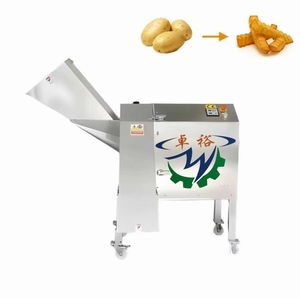 Werkseitig anpassbare Kartoffel-Wellen-Pommes-Crinkle-Chips-Schneide maschine, kommerzieller Gemüses ch neider - Product Image 5