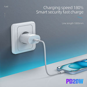 Giá tốt nhất 20 Wát sạc nhanh Type-C cắm sạc cáp có thể thu vào OTP OVP bảo vệ PD 3.0 tương thích điện thoại di động tai nghe - Product Image 6