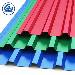 Colorbond Trapezoidale Tetto Ondulato Lamiera di Ferro/Scatola di Profilato Ibr Roofing Foglio